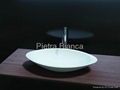 Subline Solid Surface Counter Top Basin