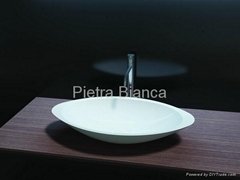 Subline Solid Surface Counter Top Basin PB2057 