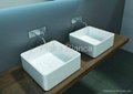 Subline Solid Surface Counter Top Basin PB2057  2