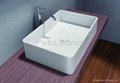 Delicacy Solid Surface Bathroom Sink PB2060 4