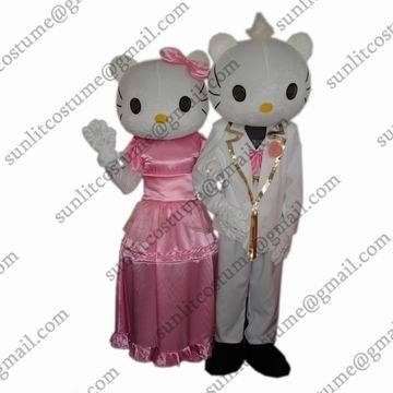 KT CAT mascot costume 2