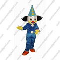 carnival clown mascot costume 3