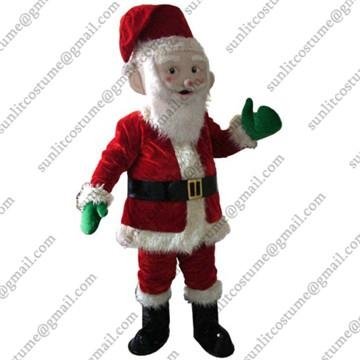 christmas santa claus mascot costume 2
