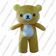 Rilakkuma bear mascot costume