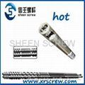 parallel twin screw barrel/parallel twin screw and barrel