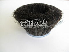 Horse hair vacuum cleaning Cup Shape Strip Brush