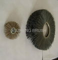 Outside strip disk brush