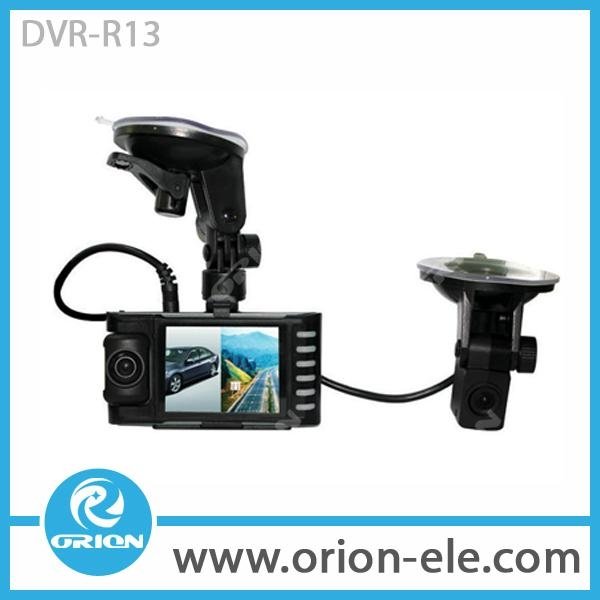  car video recorder with reversing rear view 