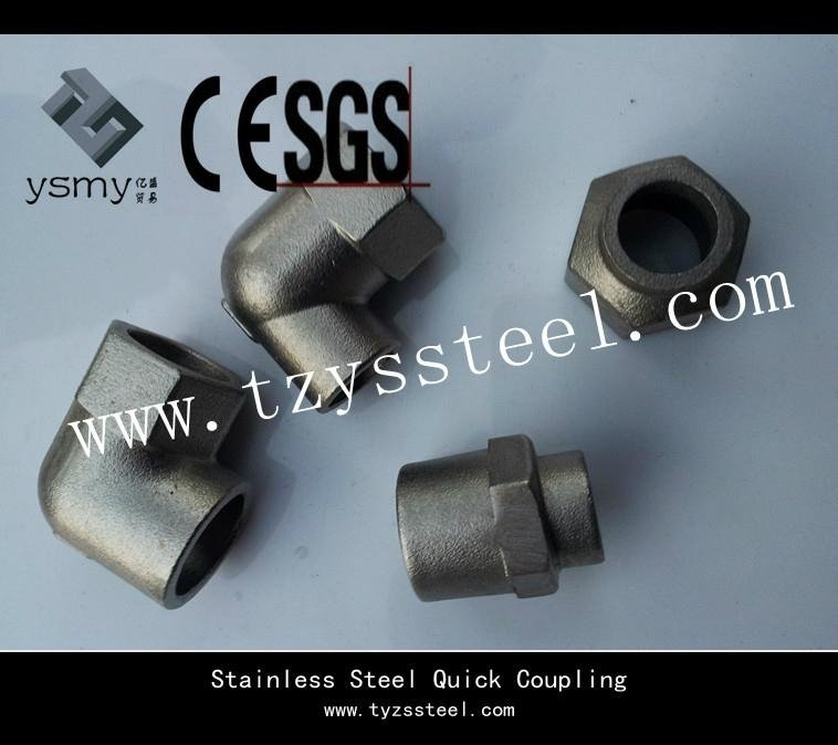 304 Stainless Steel Quick Coupler      4