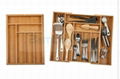 Bamboo drawer; Expandable Bamboo Drawer Organizer  3