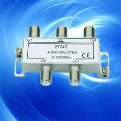 4way radio TV splitter 5-3000MHz