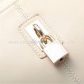 Wholesale handbag Genuine leather women shoulder bag Beige from bangkok thailand 2