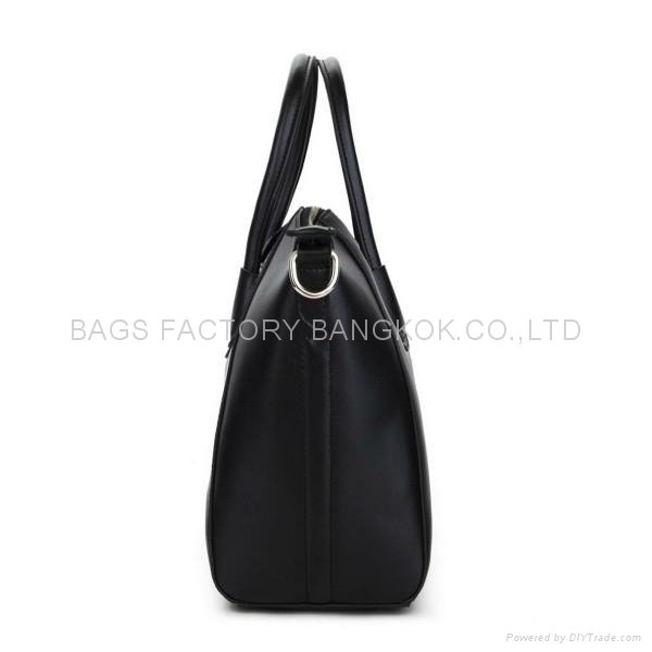 Genuine leather Lady hobos bag Black bags factory bangkok  3