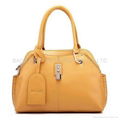 Wholesale handbag Genuine leather women shoulder bag Beige 1