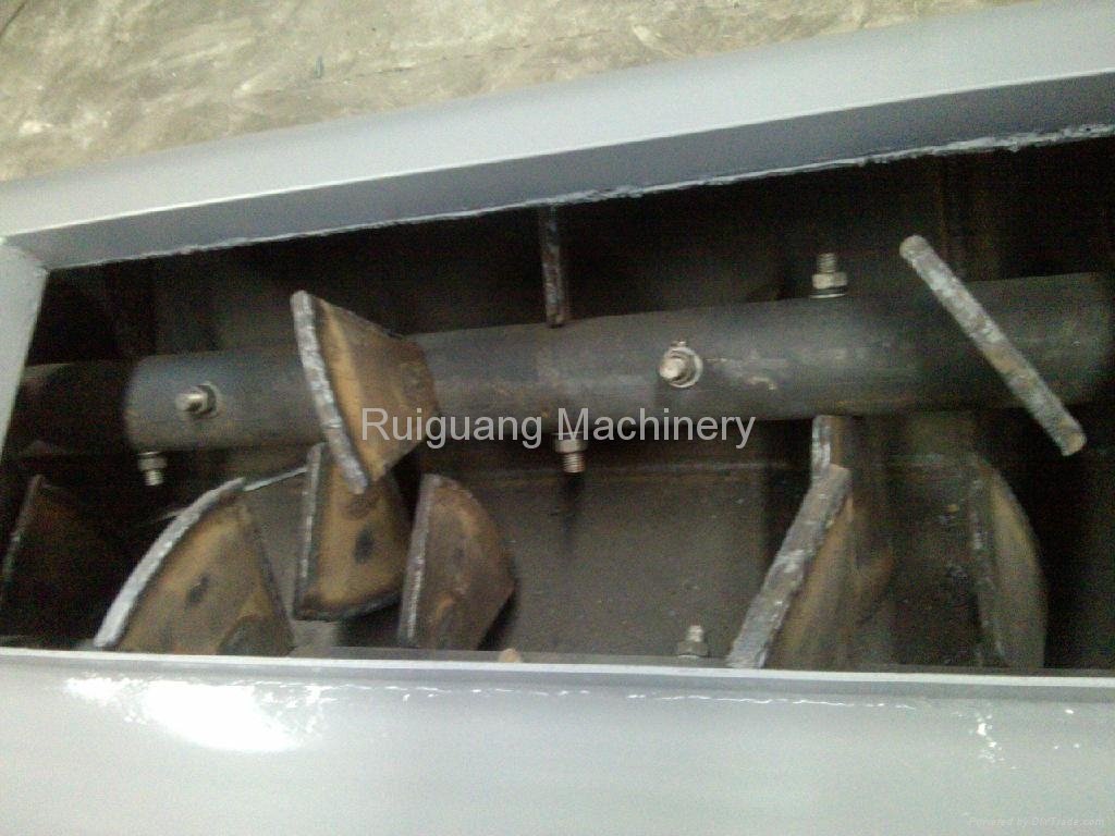 double shaft mixer for brick making 3