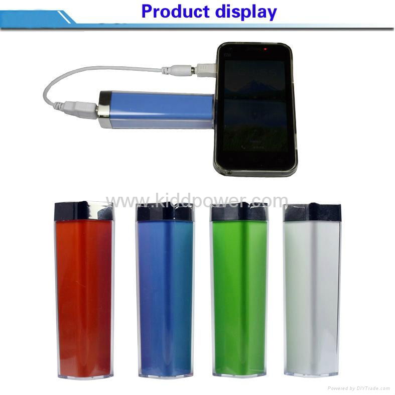 2600mah emergency universal chargers for promotion gifts! 3