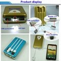 9000mAh Double USB Extra Power Bank for iPad iPhone Cell Phone(Y3G) 2