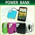 Popular style portable power bank with big capacity 5600mh 1