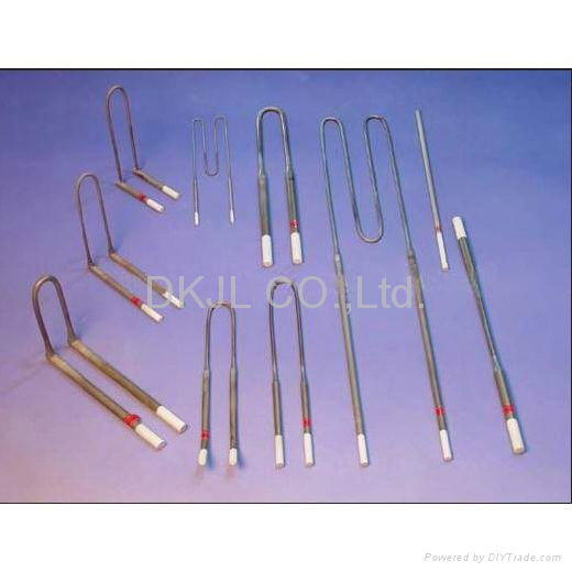 1700 and 1800 type MoSi2 heating elements 