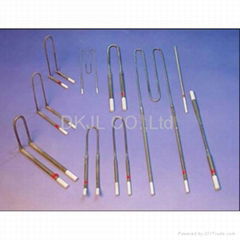 1700 and 1800 type MoSi2 heating elements 