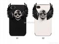 Most popular skull diamond leather case