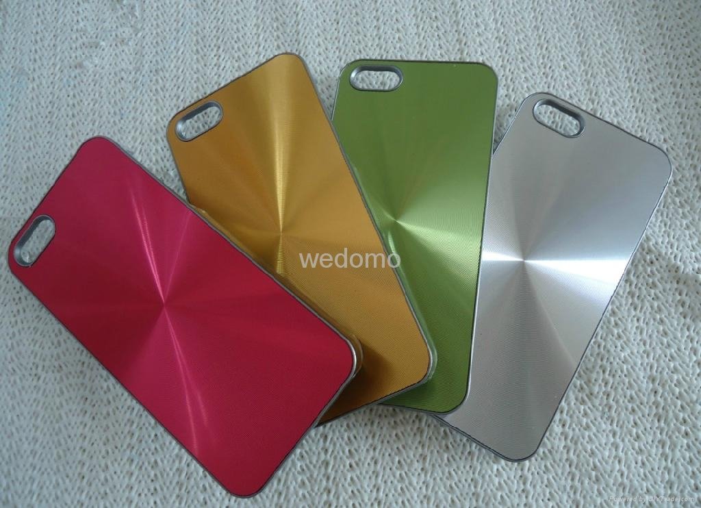 Factory Supply Bling CD Aluminum Metal Case For iPhone5 PC-L01 2