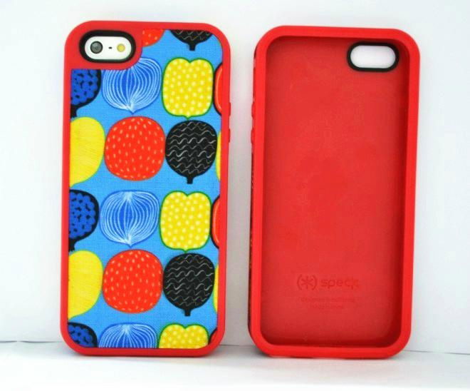 Factory supply iphone case coarse cloth fashion