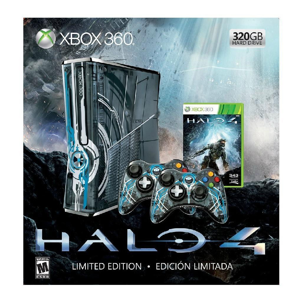 Microsoft Xbox 360 320GB Halo 4 LE Game Console 
