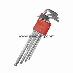 9pcs Ball Point Hex Key Set(Extra Long Type)