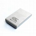 White 11200mah mobile phone charger portable power banks 3