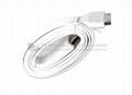 Two sided micro universal USB Cable for Iphone4/4s 4