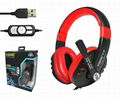 USB Stereo Headphone with Noice Cancelling Microphone (KOMC) KM-8300 1