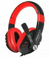 USB Stereo Headphone with Noice Cancelling Microphone (KOMC) KM-8300 2