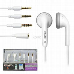 iPhone Stereo Earphone (KOMC) IP3000