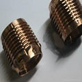 precision cnc machining brass parts 2