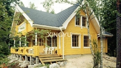 Eco-fridenly wooden villa 