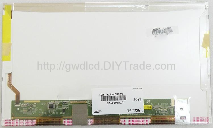  14.0" Glossy laptop LCD Screen fits LTN140AT02, LTN140AT07, LTN140AT26 