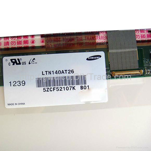  14.0" Glossy laptop LCD Screen fits LTN140AT02, LTN140AT07, LTN140AT26  2