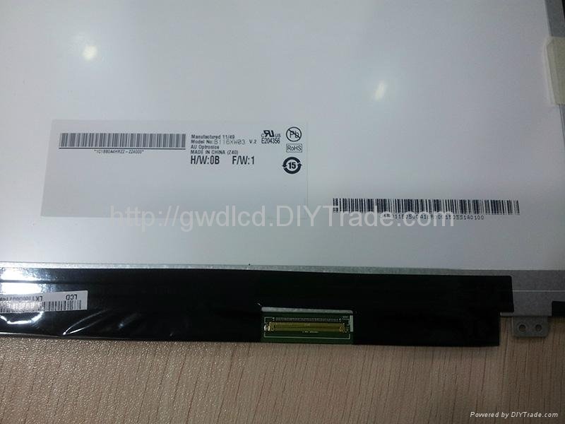  New 11.6" HD Glossy Slim LED LCD Screen V2 fits Acer Aspire One 722 B116XW03 V2 3