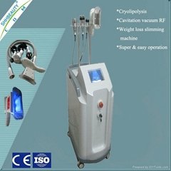 best cavitation vacuum rf cryolipolysis fat freezing machine 