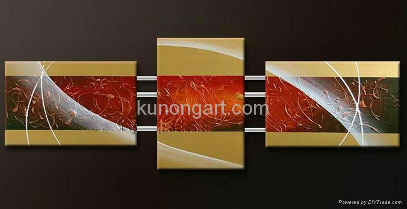 Wall Art Modern Gift Oil Paintings on Canvas with Stretched Frame