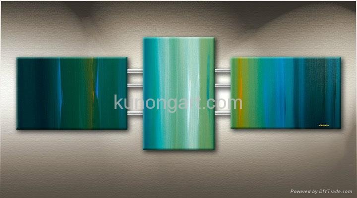 Wall Art Modern Gift Oil Paintings on Canvas with Stretched Frame 2