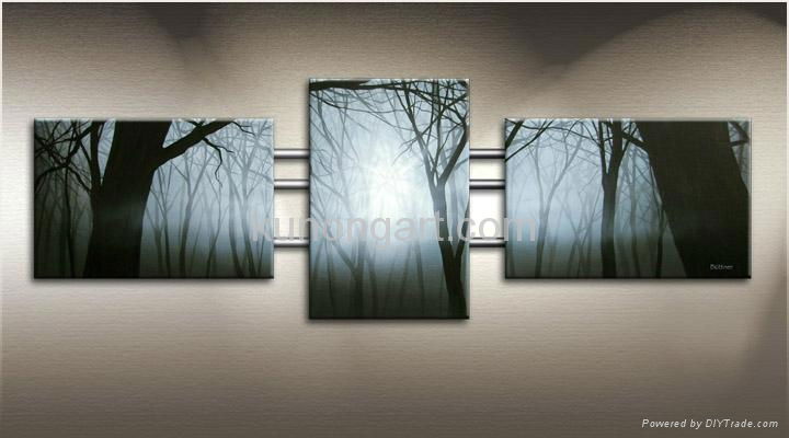 Wall Art Modern Gift Oil Paintings on Canvas with Stretched Frame 3