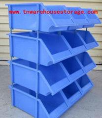 Plastic Stackable Storage Bins for