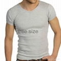 slim fit spandex t shirt  2