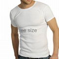 slim fit spandex t shirt  3