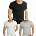 slim fit spandex t shirt  4