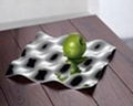 Stainless Steel Fruit Plate with Mirror Finish Durable Fruit Trays PT-704 1