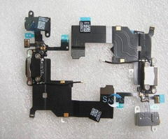 Charging Port With Flex Cable For iPhone 5