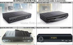 SD DVB-T Digital satellite receiver